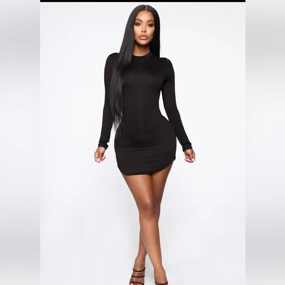 Fashion Nova | Dresses | Fashion Nova Beverly Hills Tunic Black | Poshmark